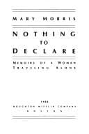 Tapa de Nothing to declare