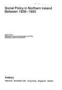 Tapa de Social policy in Northern Ireland between 1939-1950