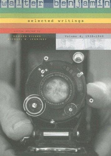 Tapa de Walter Benjamin
