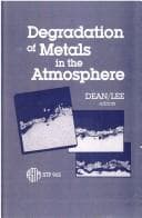 Tapa de Degradation of metals in the atmosphere