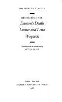 Tapa de Danton's death ; Leonce and Lena ; Woyzeck
