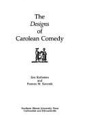 Tapa de The designs of Carolean comedy