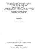 Tapa de Components, instruments, and techniques for low cost automation and applications