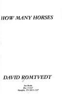 Tapa de How many horses