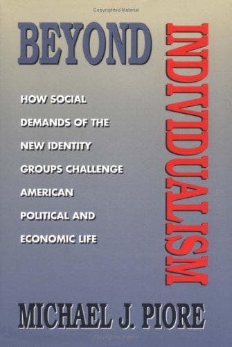 Tapa de Beyond individualism