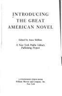 Tapa de Introducing the great American novel