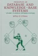 Tapa de Principles of database and knowledge-base systems