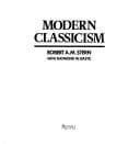 Tapa de Modern classicism