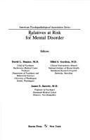 Tapa de Relatives at risk for mental disorder