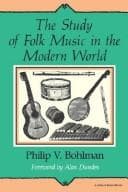 Tapa de The study of folk music in the modern world