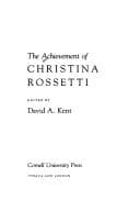 Tapa de The Achievement of Christina Rossetti