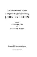 Tapa de A concordance to the complete English poems of John Skelton
