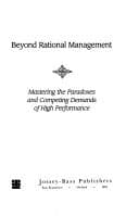 Tapa de Beyond Rational Management