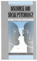 Tapa de Discourse and social psychology