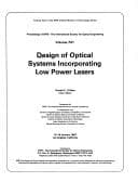 Tapa de Design of optical systems incorporating low power lasers