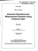 Tapa de Industrial optoelectronic measurement systems using coherent light