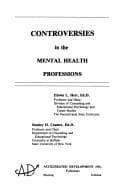 Tapa de Controversies in the mental health professions