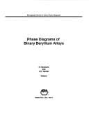 Tapa de Phase diagrams of binary beryllium alloys