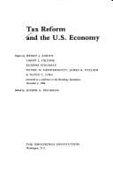 Tapa de Tax reform and the U.S. economy