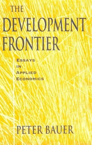Tapa de The development frontier