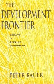Tapa de The development frontier