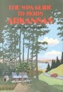 Tapa de WPA Guide to 1930's Arkansas