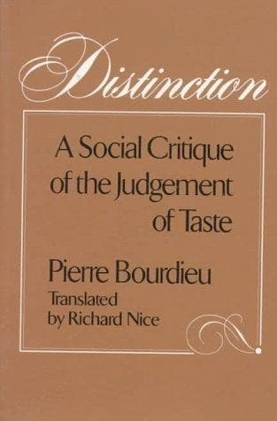 Tapa de Distinction