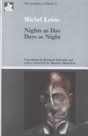 Tapa de Nights as day, days as night