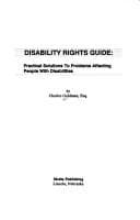 Tapa de Disability rights guide