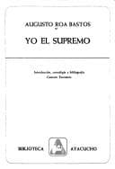 Tapa de Yo el supremo