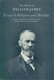 Tapa de Essays in religion and morality
