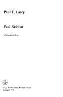 Tapa de Paul Rebhun