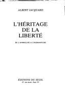 Tapa de L' héritage de la liberté