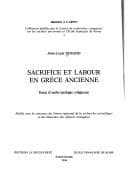 Tapa de Sacrifice et labour en Grèce ancienne