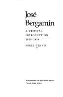 Tapa de José Bergamín