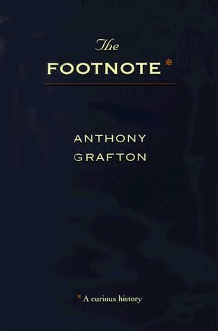 Tapa de The Footnote