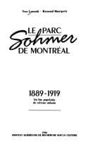 Tapa de Le parc Sohmer de Montréal, 1889-1919