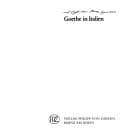 Tapa de Goethe in Italien