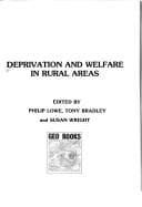 Tapa de Deprivation and welfare in rural areas