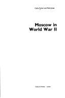 Tapa de Moscow in World War II