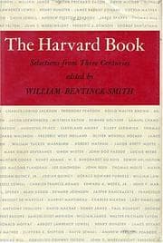 Tapa de The Harvard Book, rev. ed
