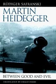 Tapa de Martin Heidegger