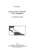 Tapa de How to get to know the Caribbean