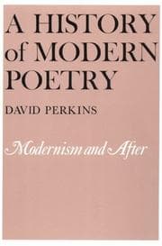 Tapa de A History of Modern Poetry, Volume II, Modernism and After