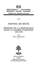 Tapa de Manuel de Irujo