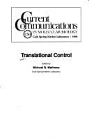 Tapa de Translational control