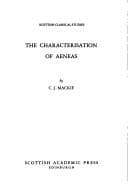 Tapa de The characterisation of Aeneas