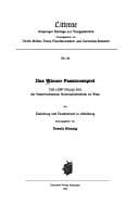 Tapa de Das Wiener Passionsspiel