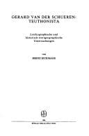 Tapa de Gerard van der Schueren, Teuthonista