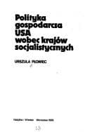 Tapa de Polityka gospodarcza USA wobec krajów socjalistycznych